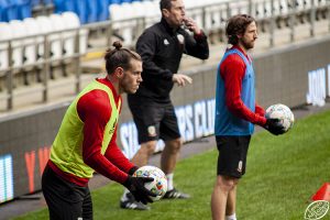 Wales Training Session. Cardiff, Wales.