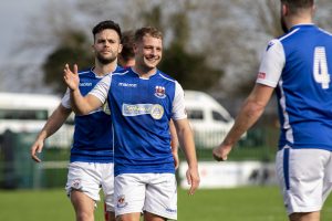 Bridgend, Wales. 23rd Mar '19. Penybont v Briton Ferry.