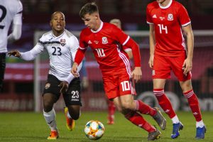 Wrexham, Wales. 20th Mar '19. Wales v Trinidad & Tobego.