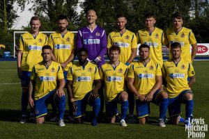 Cardiff, Wales. Barry Town United v Cliftonville FC Europa League.