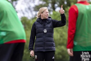 Cardiff, Wales. 3rd June 2019. Wales Women Training Session.