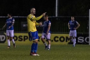 Bridgend, Wales.16th August 2019. Penybont v Barry Town United.