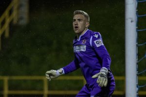 Barry Town United v Penybont, Barry, Wales.
