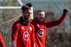Wales v Hungary Match Day 1 Training Session. Cardiff, Wales.