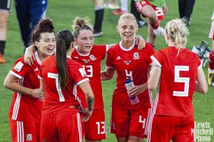 Wales v Bosnia-Herzegovina FIFA Women's World Cup Qualifier, Swansea, Wales.