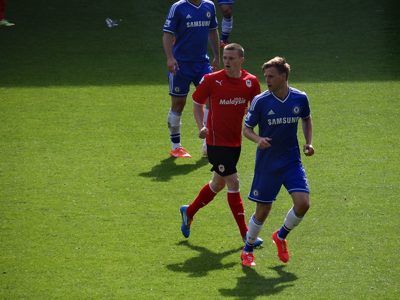 Healey replaced Craig Bellamy against Chelsea [Image: Jon Candy]