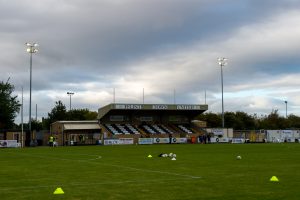 JD Cymru Premier match between Flint Town United and Barry Town United