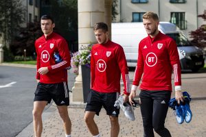 Cardiff, Wales. 31st Aug 20. Wales Training Session.