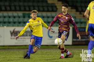 Barry Town v Cardiff Met. JD Cymru Premier. Barry, Wales. 6th Oct 2020.