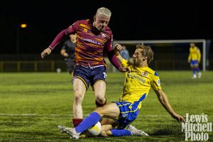 Barry Town v Cardiff Met. JD Cymru Premier. Barry, Wales. 6th Oct 2020.