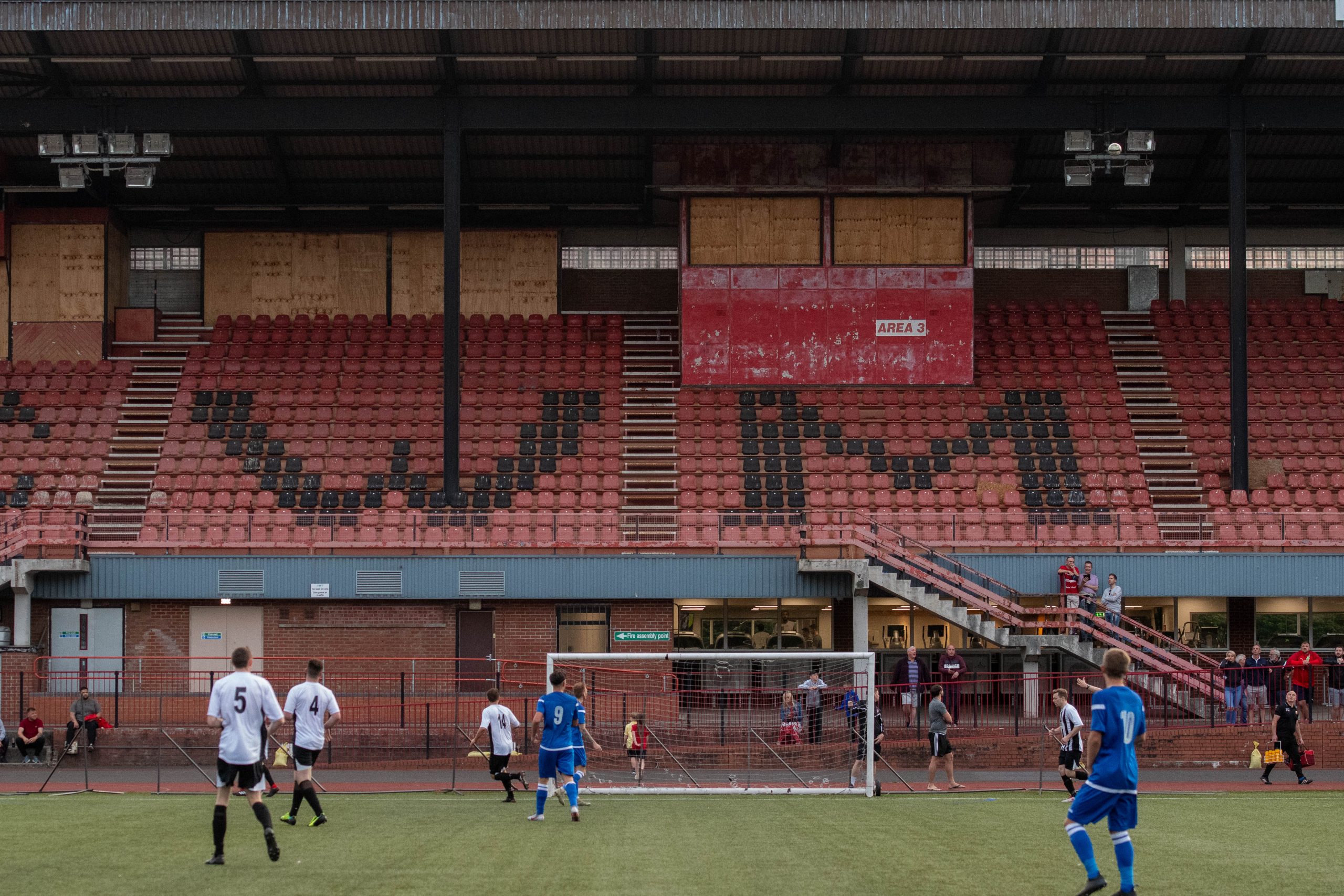 Abergavenny play Cwmbran Town at Cwmbran Stadium