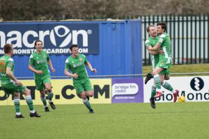 Penybont v Flint. JD Cymru Premier. Bridgend, Wales. 20th March 21.