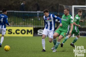 Penybont v Flint. JD Cymru Premier. Bridgend, Wales. 20th March 21.