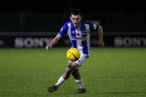 Penybont v Barry. JD Cymru Premier. Bridgend, Wales. 16th March 21.