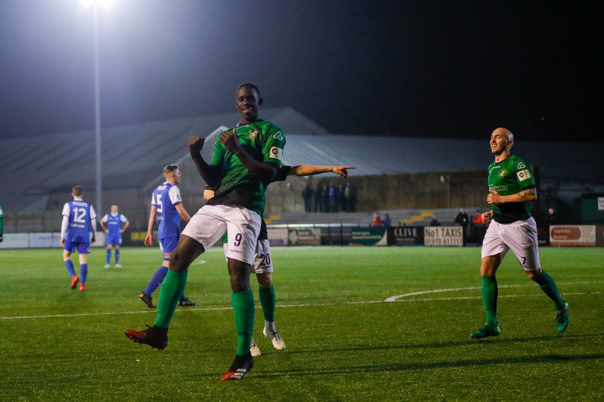 Alhagi Touray Sisay celebrates