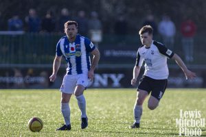 Penybont v Haverfordwest. JD Cymru Premier. Bridgend, Wales. 2nd April 21.
