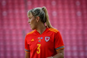 International Women's Friendly match between Wales women's national football team and Scotland women's national football team, played at Parc y Scarlets, Llanelli on 15 June 2021.