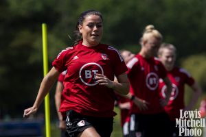 Wales Women Training. Cardiff, Wales. 8th June '21.