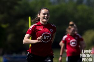 Wales Women Training. Cardiff, Wales. 8th June '21.