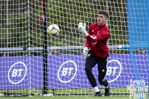 Wales u21 Training. Llanelli, Wales. 3rd June '21.