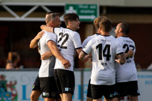 Llanelli Town v Ammanford, Llanelli, Wales.