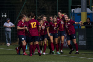 Genero Adran Premier, Cardiff Met v Swansea City, Cardiff, Wales.