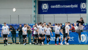 Football, Cymru Premier, Cardiff Met v  Haverfordwest County, Cardiff, Wales.