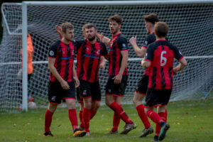 Ardal Leagues South East match between Abertillery Bluebirds and Goytre played at Cwmnantgroes, Abertillery on 13 November 2021.