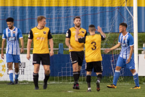 Port Talbot Town v Undy Athletic, Port Talbot, Wales.