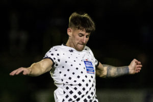 Penybont v Haverfordwest. Bridgend, Wales. 12th October 2021.