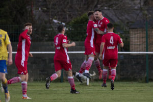JD Cymru South, Llantwit Major v Briton Ferry Llansawel, Llantwit Major, Wales.