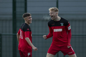 JD Cymru South, Pontypridd v Goytre, Treforest, Wales.