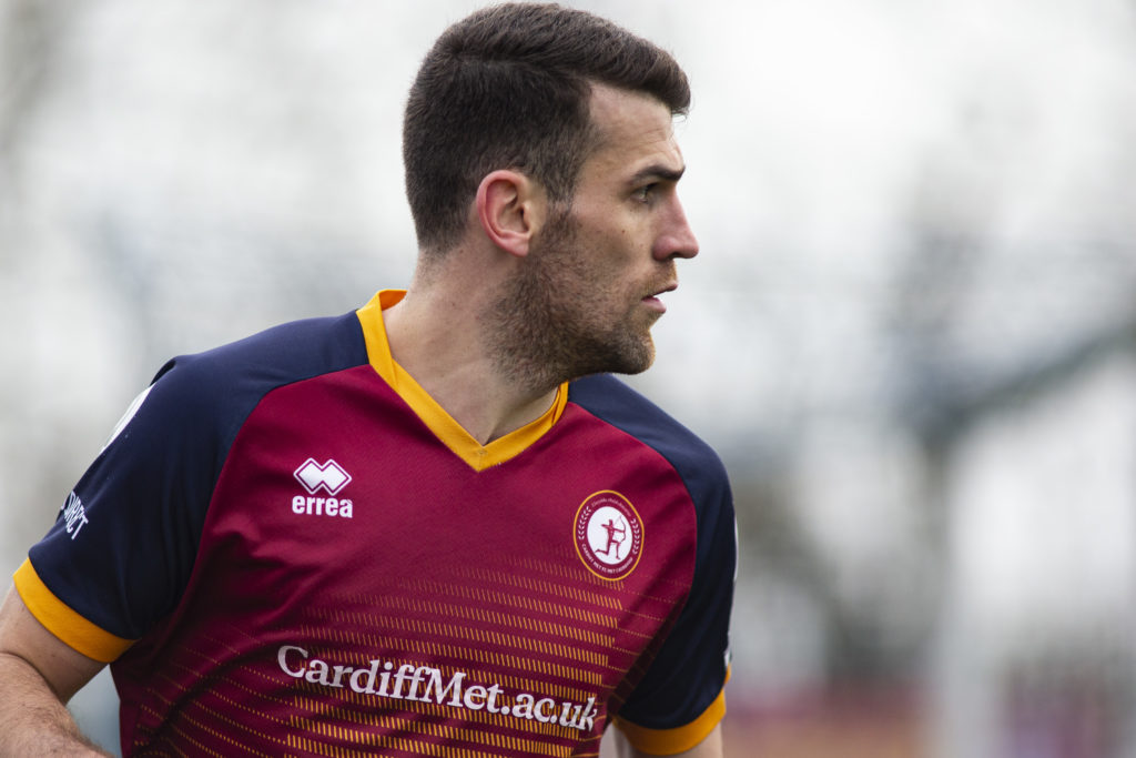 Adam Roscrow in action for Cardiff Met