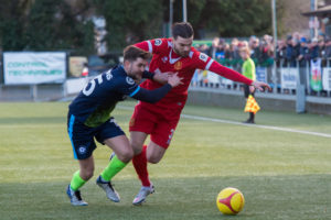 Football, Cymru Premier, Newtown v Cardiff Met, Newtown, Wales.