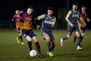 Cardiff Met v Barry Town. Cardiff, Wales. 15th March 2022.