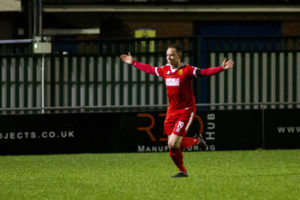 Penybont v Newtown. Bridgend, Wales.6th April 2022.