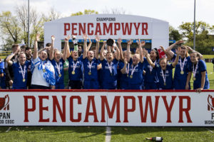 Cardiff Met v Cardiff City. Bridgend, Wales. 24th April 2022.