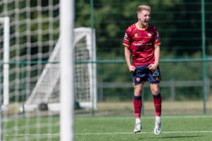 Football, Cymru Premier, Cardiff Met v Connah's Quay Nomads, Cardiff, Wales.