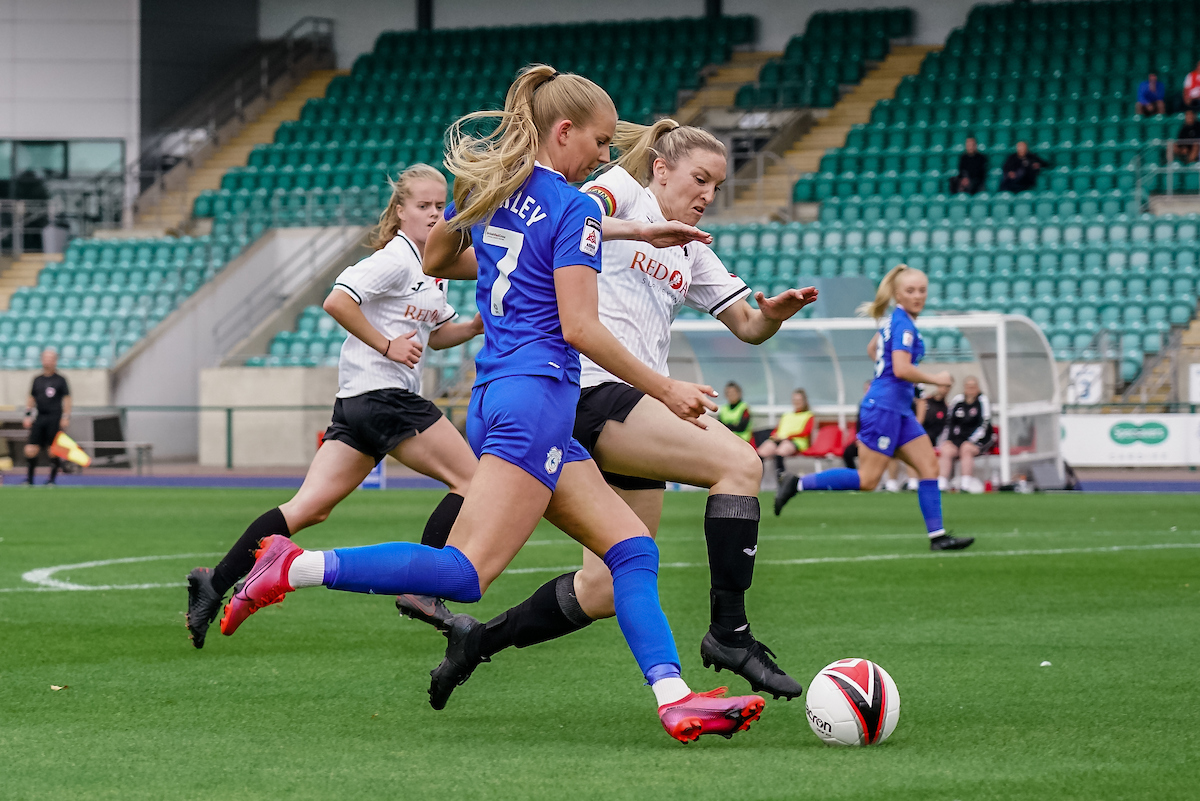 Ffion Price Cardiff City club shop to Bluebirds squad member