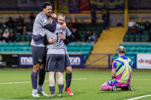 Football, Cymru South, Barry Town United, Llantwit Major, Barry, Wales.