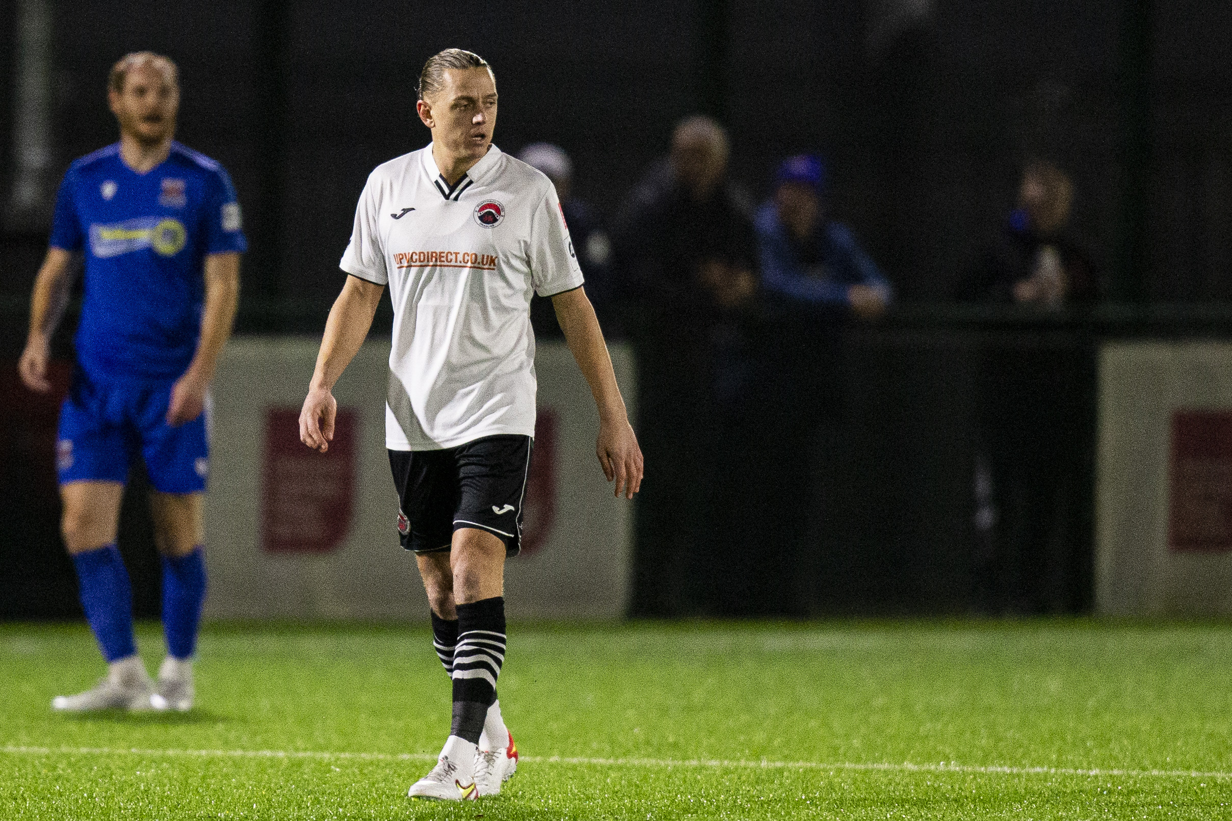 Eliot Richards in action for Pontypridd United against Penybont