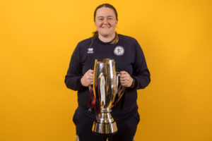 Adran Trophy Final, Cardiff Met Women v Cardiff City Women, SDM Glass Stadium, Bridgend, Wales