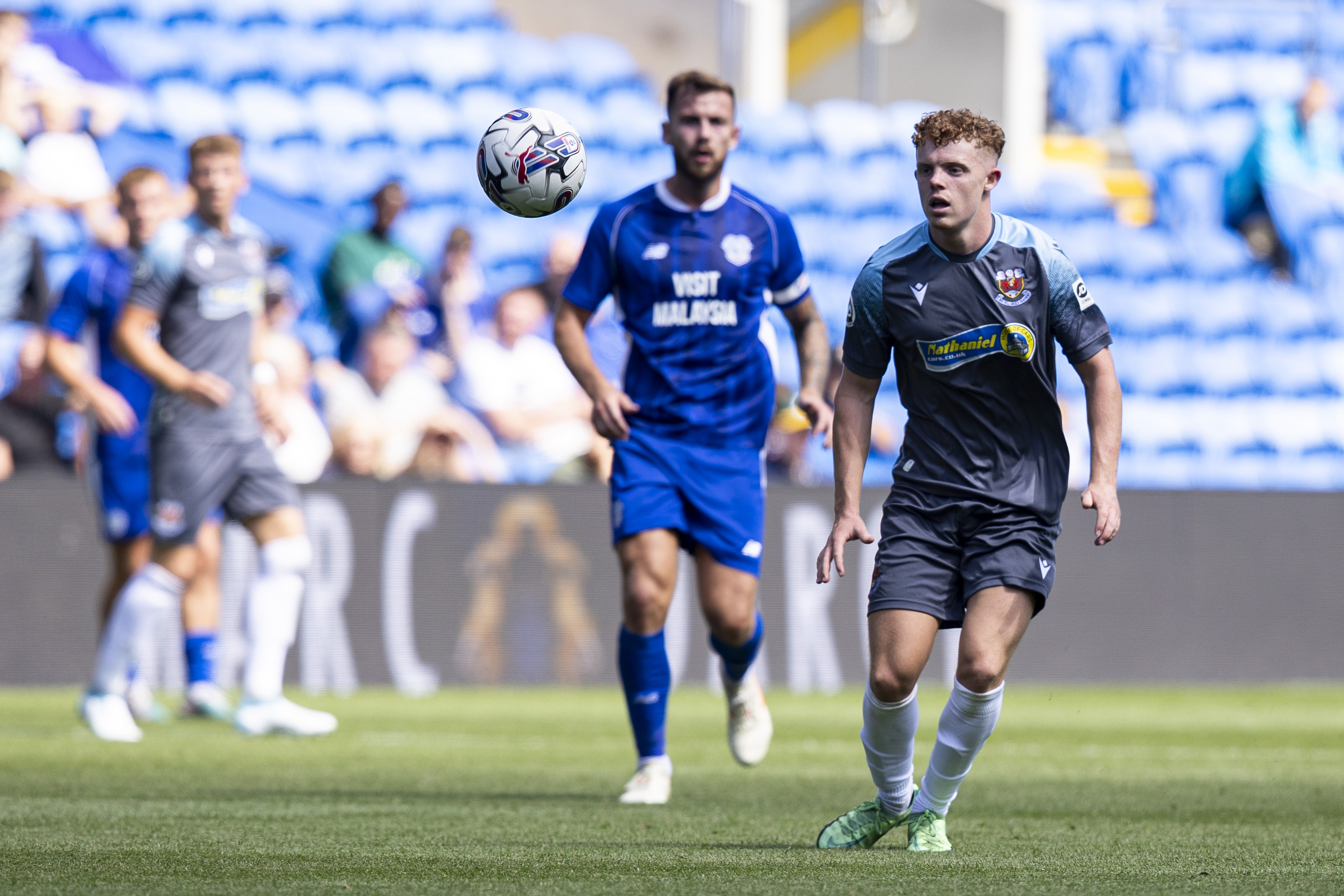 Cardiff City 2-0 Taffs Well: Davies and Evans on target as Bluebirds