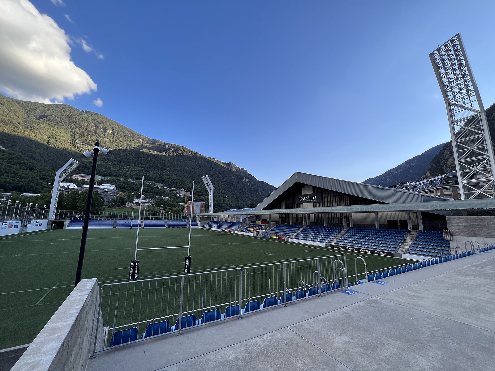 FC Santa Coloma's home ground Estadi Nacional d‘Andorra