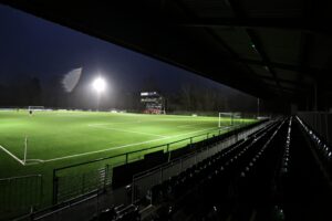 The New Saints FC vs Bala Town in Round 26 of the JD Cymru Premier Championship Conference at Park Hall, Oswestry (Pic by Sam Eaden/FAW)