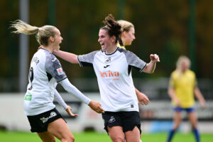 Genero Adran Premier fixture between Swansea City Women Fc and Barry Town Utd FC at Llandarcy Academy of Sport, Swansea, Wales