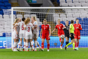 International Football, Women’s Nations League, Cymru v Denmark, Cardiff City Stadium, Wales