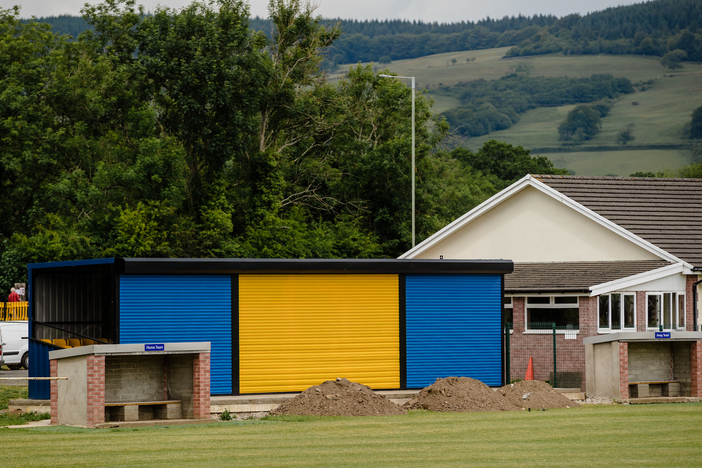 A general view of Pontyclun's Ivor Park.