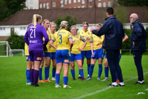Genero Adran Premier fixture between Swansea City Women Fc and Barry Town Utd FC at Llandarcy Academy of Sport, Swansea, Wales
