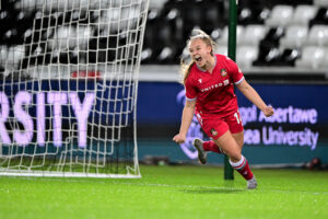 Genero Adran Premier fixture between Swansea City Women FC and Wrexham AFC Women at the Swansea.com Stadium, Swansea, Wales
